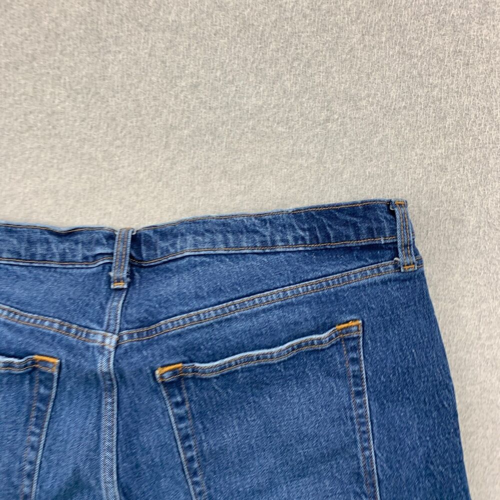 Abercrombie & Fitch Jeans 35/20R 90s Straight Ultra High Rise Stretch Denim - Picture 16 of 16